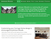 Tablet Screenshot of johnsonwoods.net